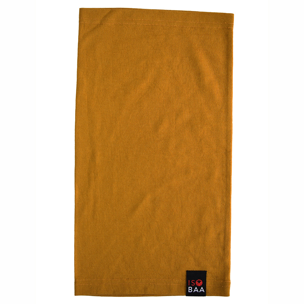 Isobaa Merino 180 Neck Warmer (Mustard)
