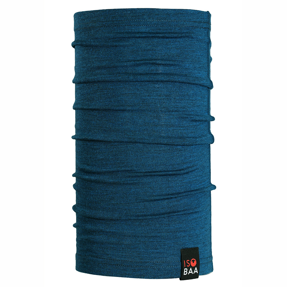 Isobaa Merino 180 Neck Warmer (Petrol)