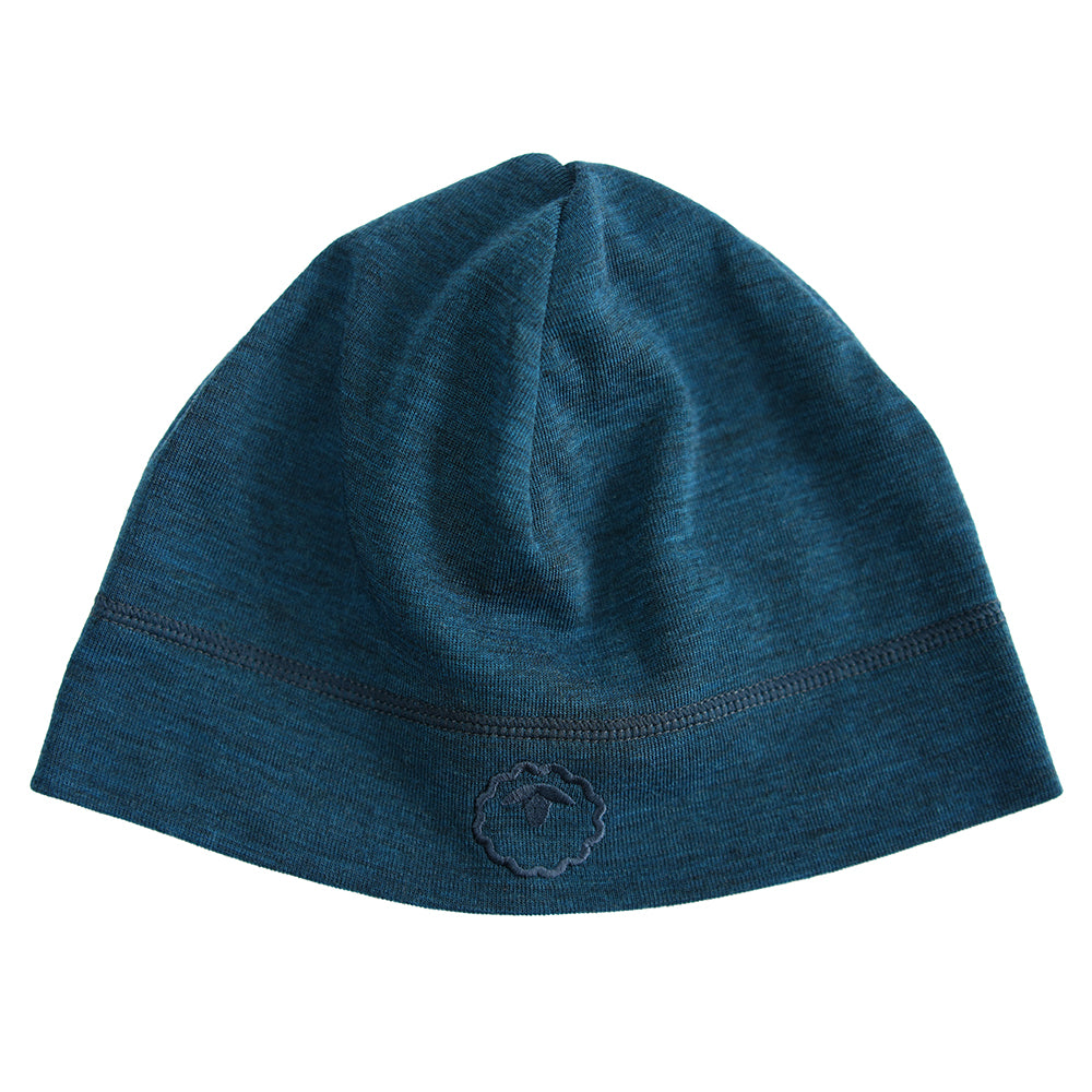 Isobaa Merino Blend 200 Sports Beanie (Petrol)