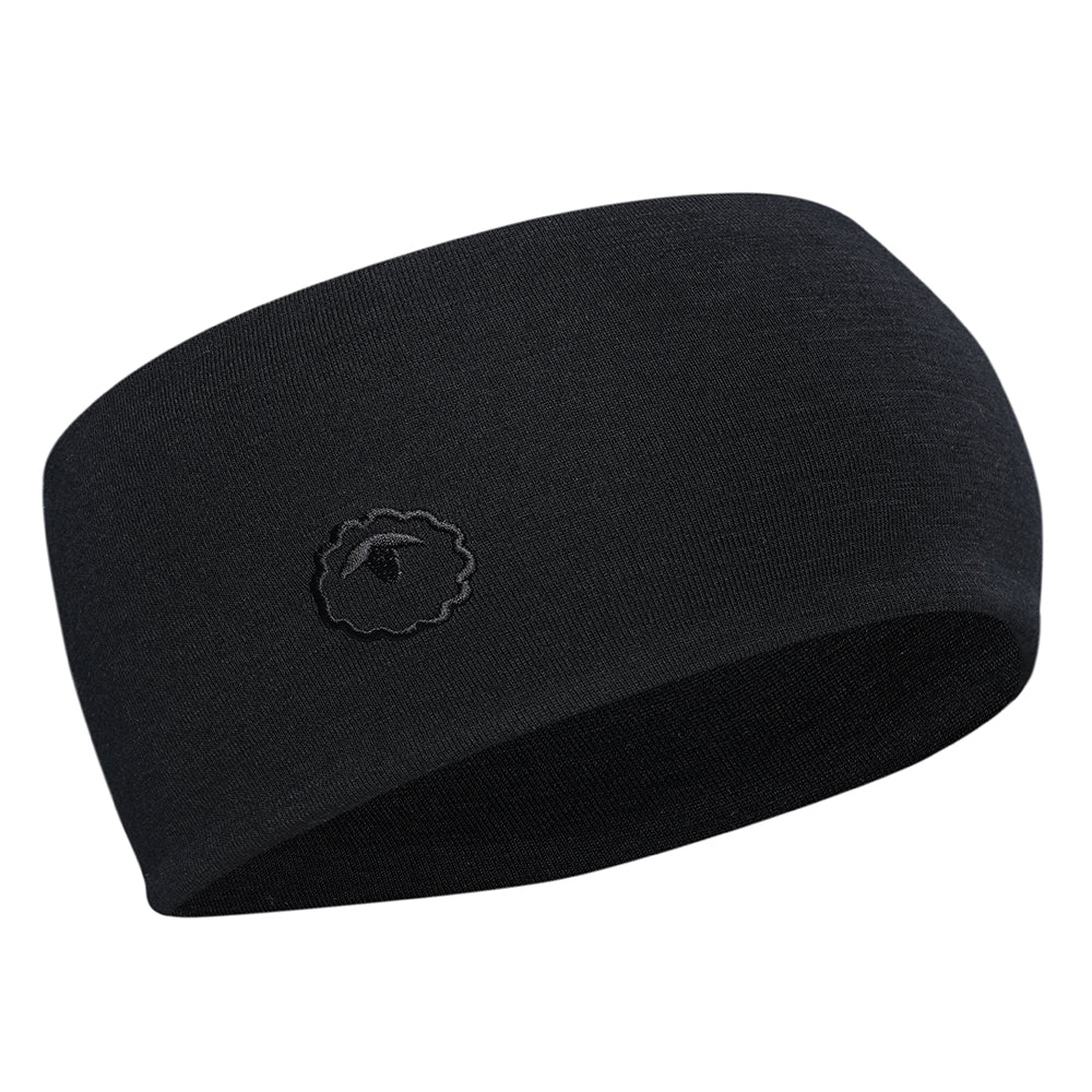 Isobaa Merino Blend 200 Sports Headband (Black)