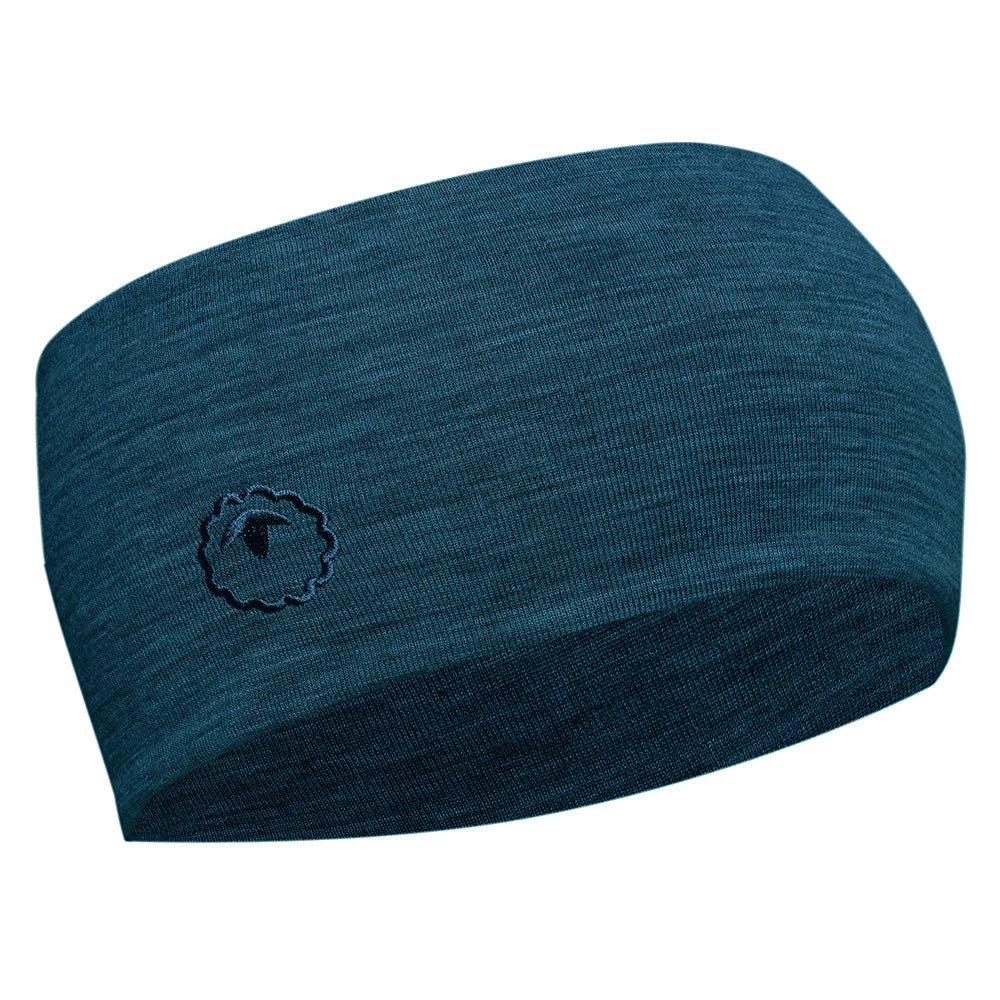 Isobaa Merino Blend 200 Sports Headband (Petrol)