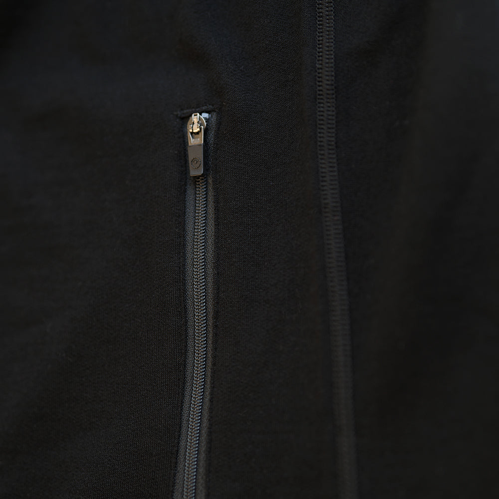 Isobaa | Mens Merino 260 Casual Hoodie (Black) | The best in warmth and versatility: Isobaa 260gm midweight Merino wool hoodie.
