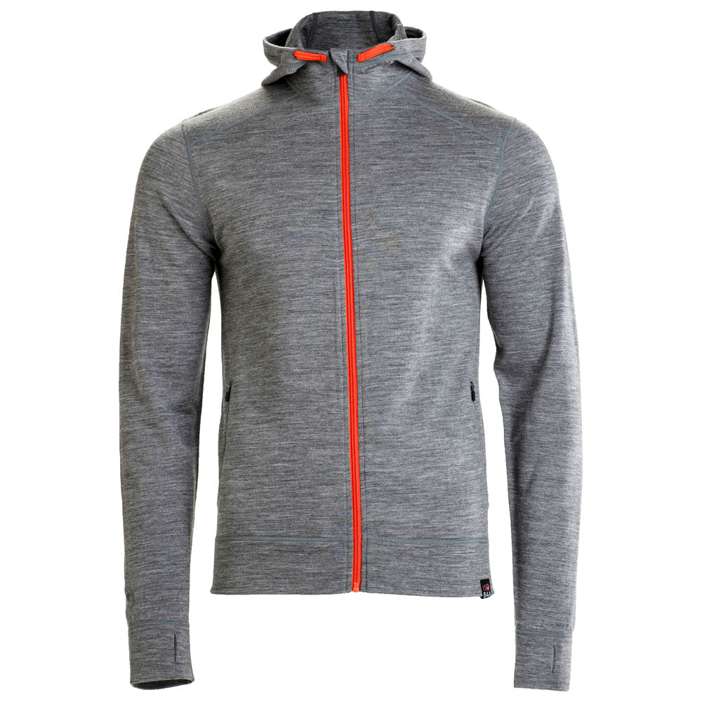 Isobaa | Mens Merino 260 Casual Hoodie (Charcoal) | The best in warmth and versatility: Isobaa 260gm midweight Merino wool hoodie.