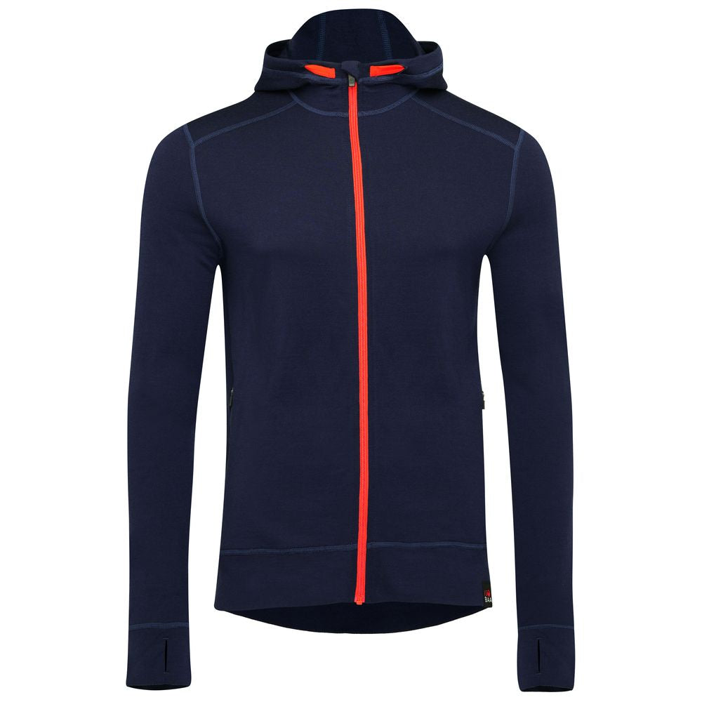 Isobaa | Mens Merino 260 Casual Hoodie (Navy) | The best in warmth and versatility: Isobaa 260gm midweight Merino wool hoodie.
