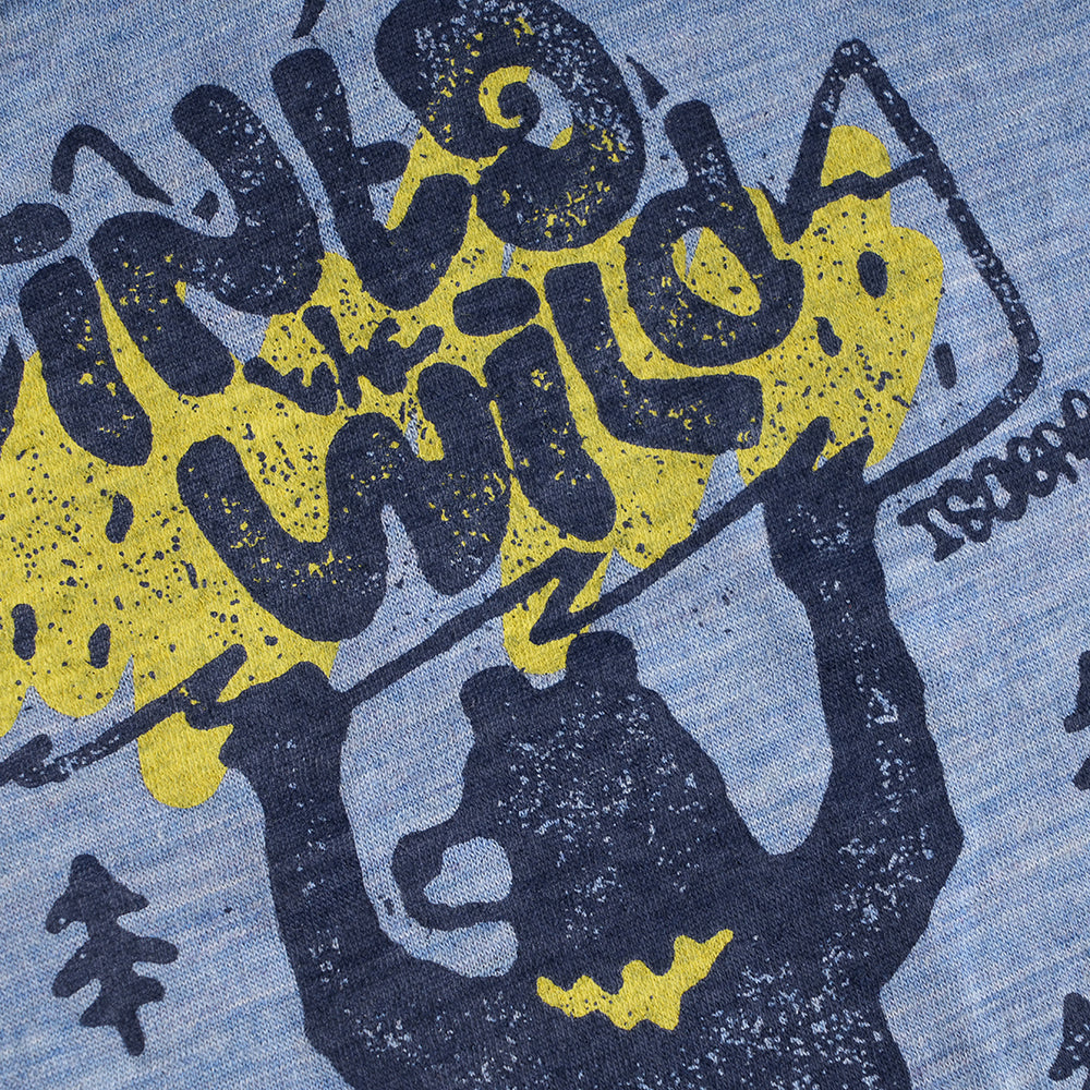 Kids Merino 150 Into The Wild SS Tee (Sky)