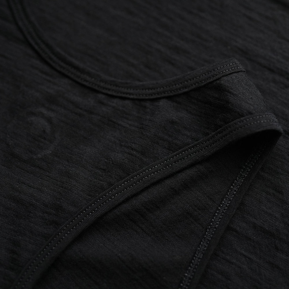 Mens 120 Ultrafine Racer Vest (Black)