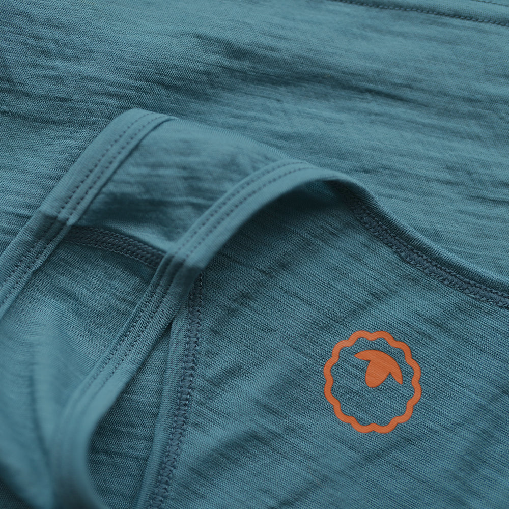 Mens 120 Ultrafine Racer Vest (Lagoon)