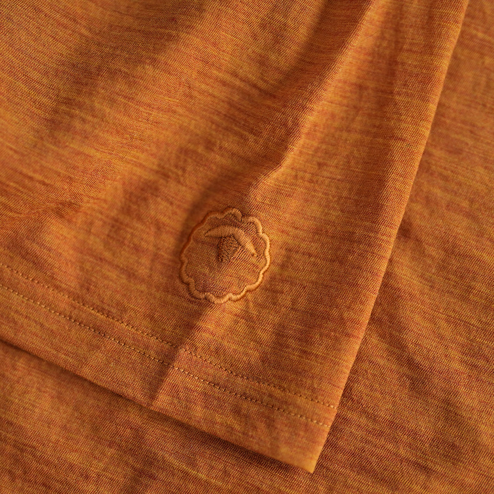 Mens 120 Ultrafine SS Crew (Spice)