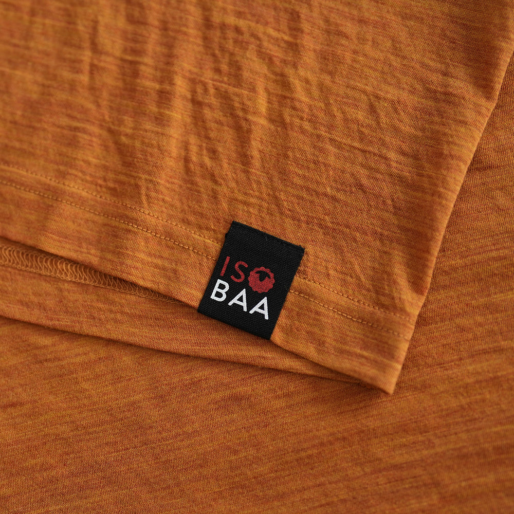 Mens 120 Ultrafine SS Crew (Spice)