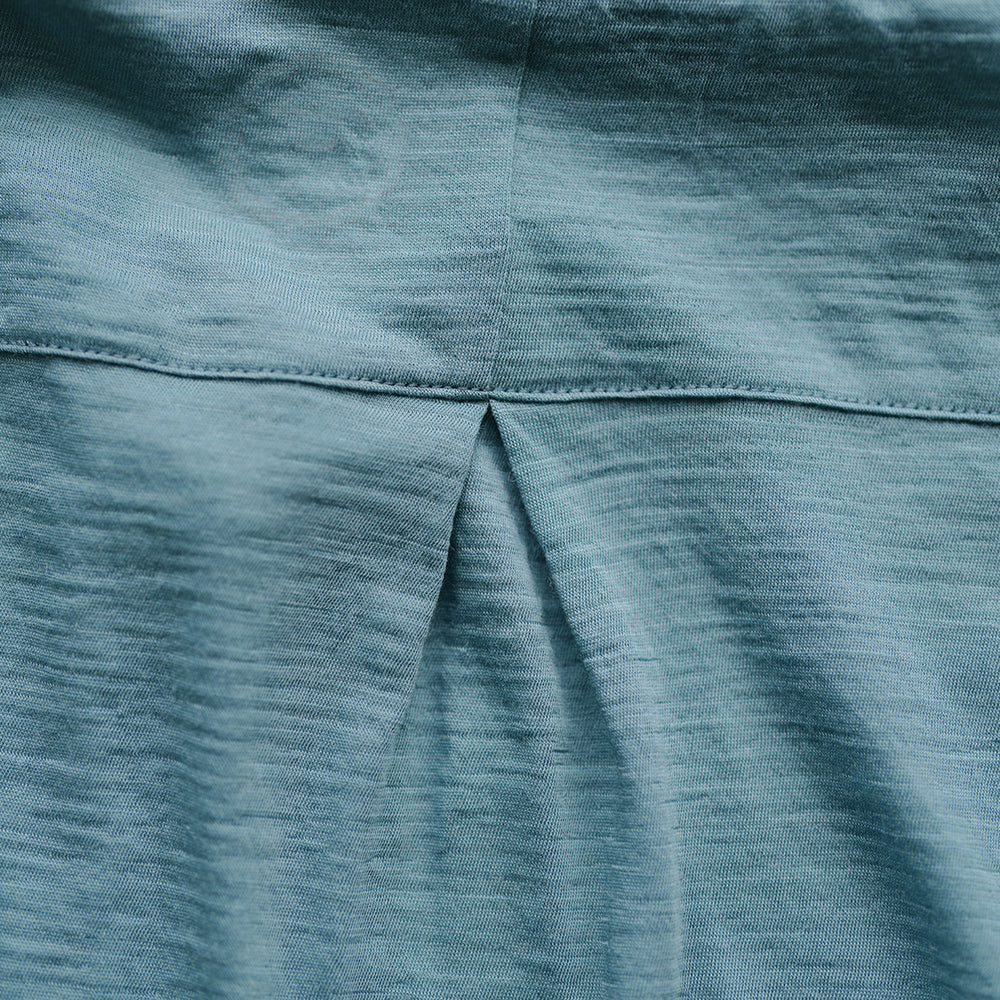 Mens 120 Ultrafine SS Shirt (Lagoon)