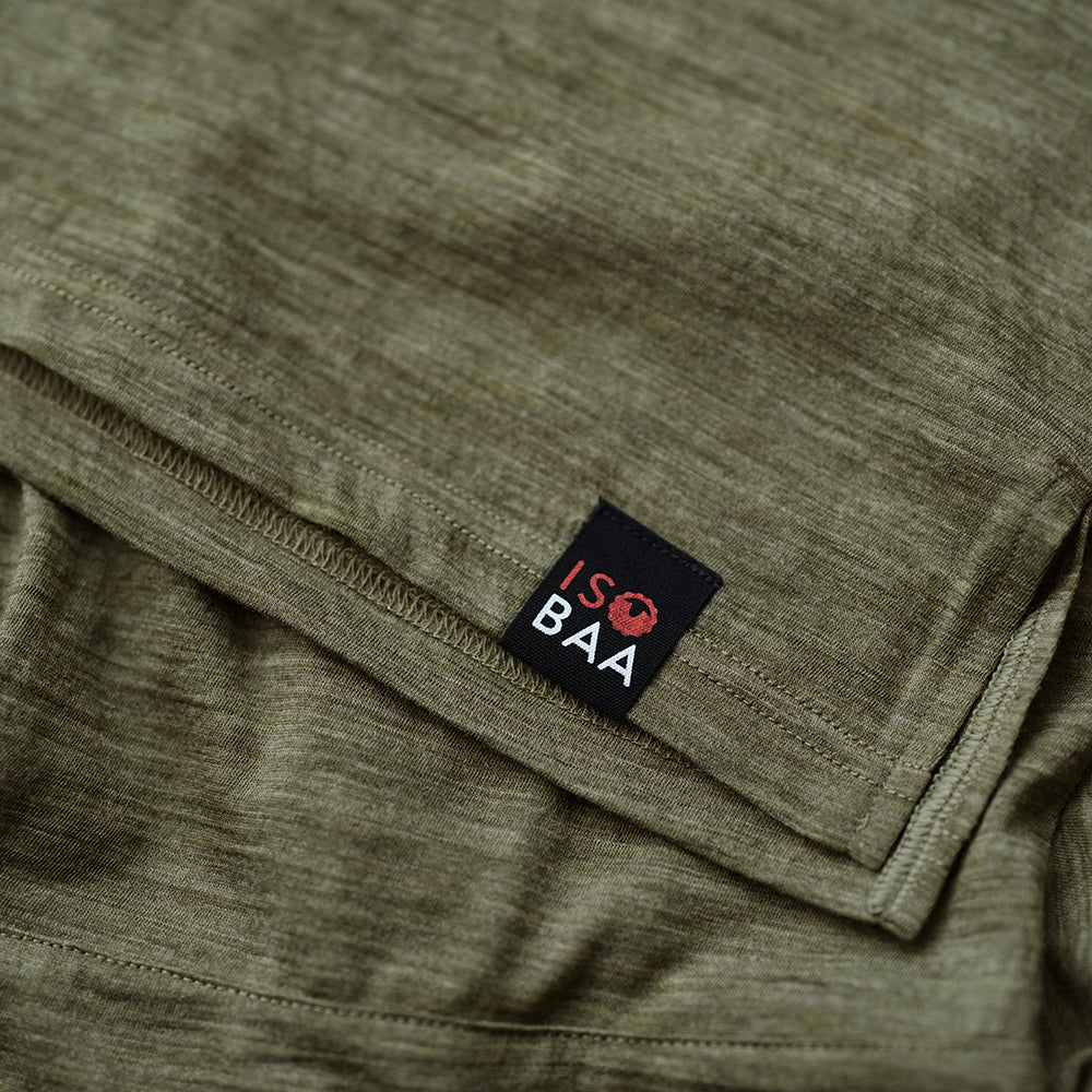 Mens 120 Ultrafine SS Shirt (Olive)