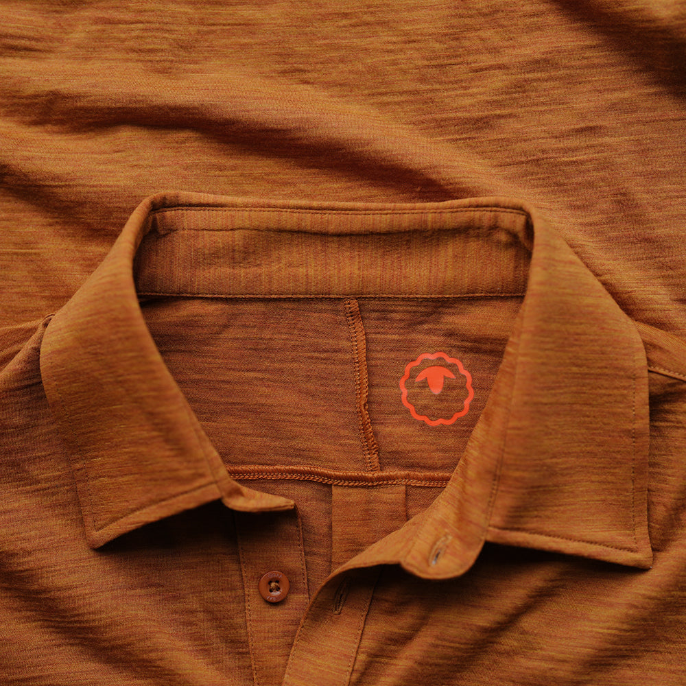 Mens 120 Ultrafine SS Shirt (Spice)
