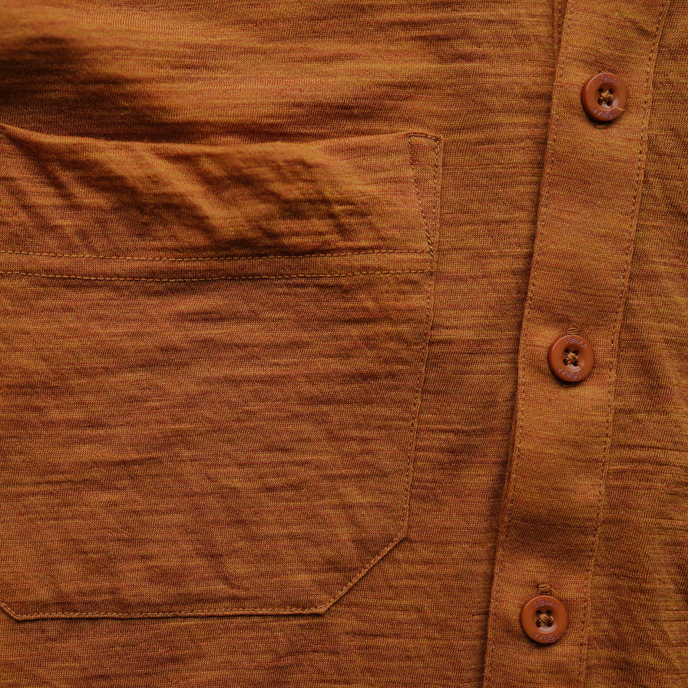 Mens 120 Ultrafine SS Shirt (Spice)
