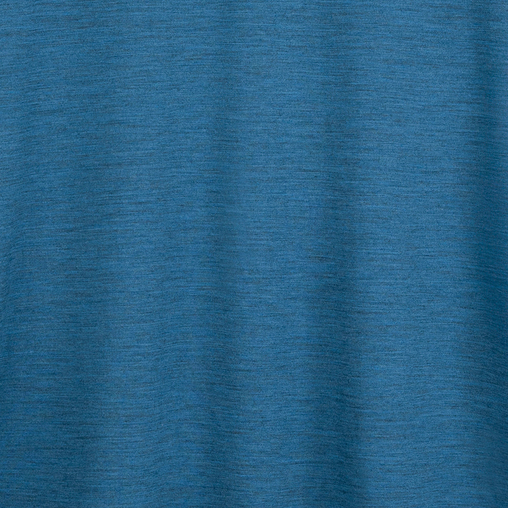 Mens Merino 150 Camping Relaxed Tee (Petrol/Sky)