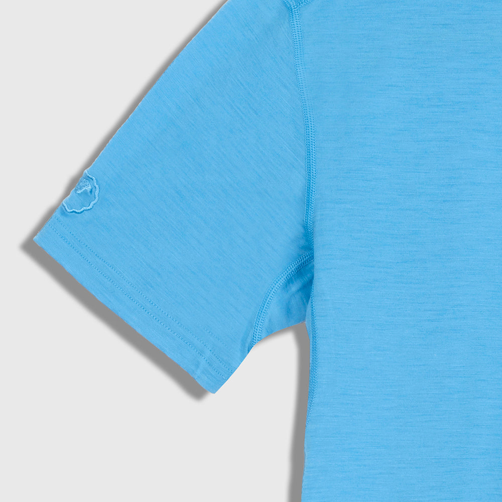 Mens Merino 150 Short Sleeve Crew (Malibu)