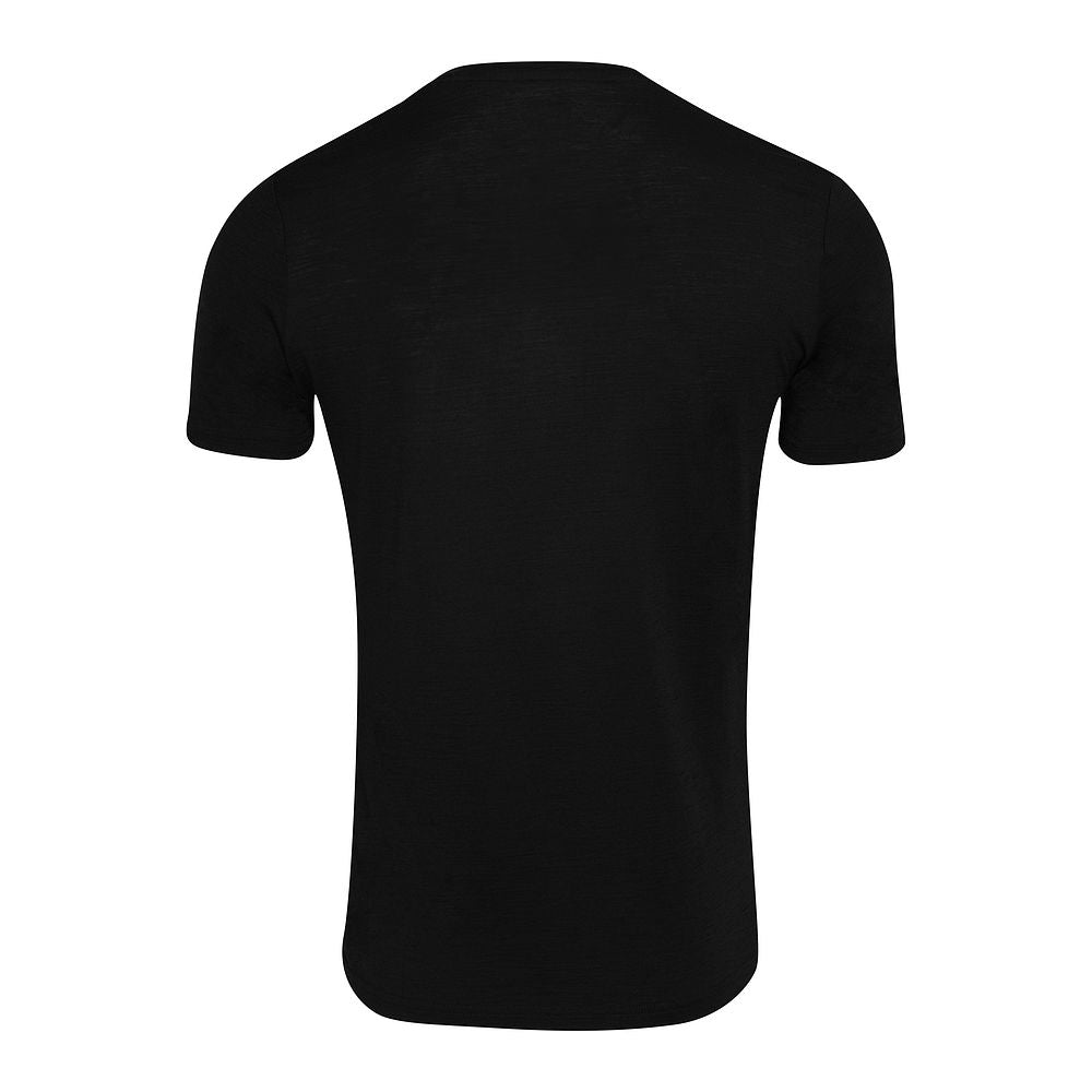 Isobaa Mens Merino 150 Peaks T-Shirt (Black/Grey)