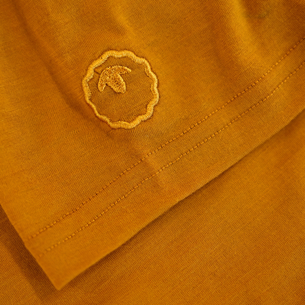Mens Merino 150 Short Sleeve Crew (Mustard)