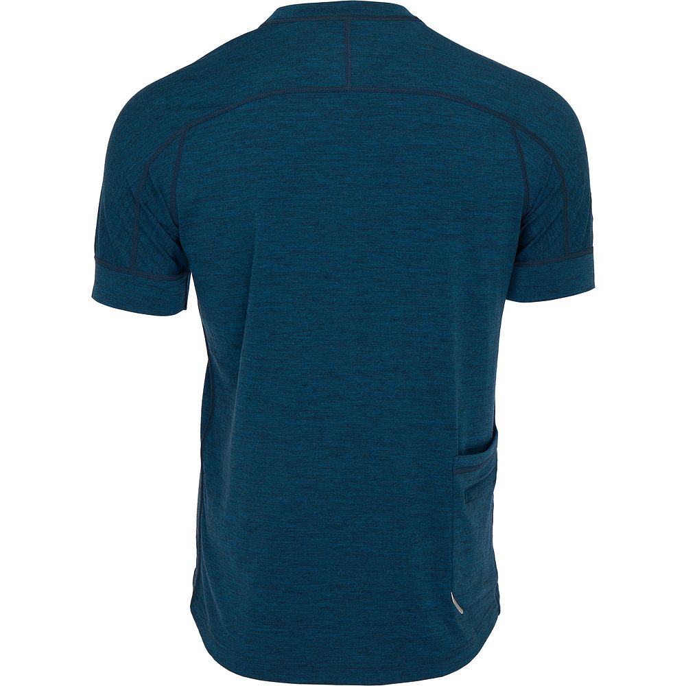 Mens 160 SS Cycle Zip Top (Petrol)