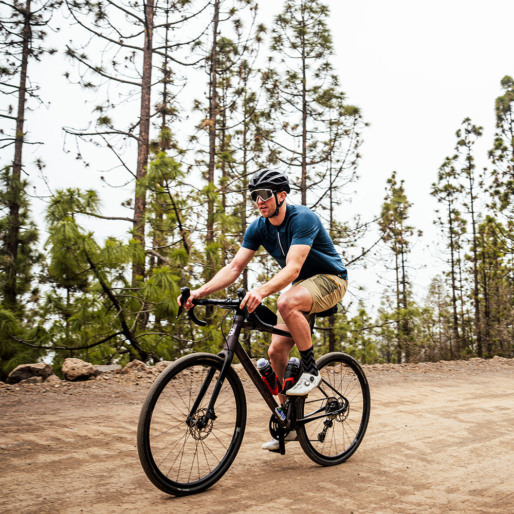 Mens 160 SS Cycle Zip Top (Petrol) | Model: Barnaby