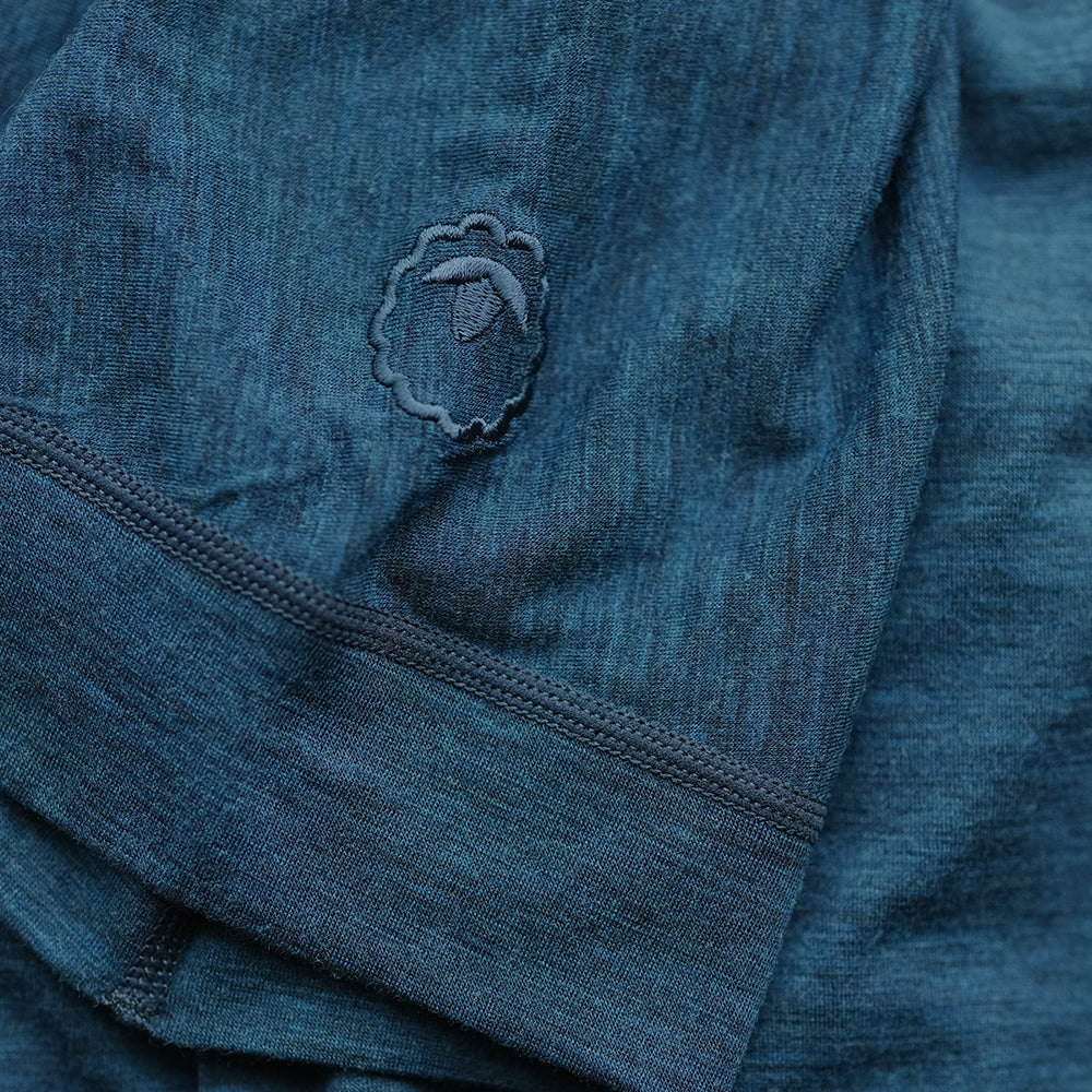 Mens 160 SS Cycle Zip Top (Petrol)