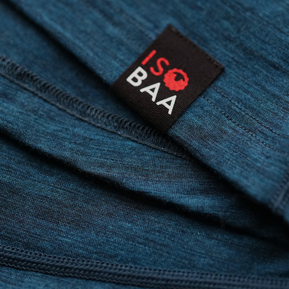 Mens 160 SS Cycle Zip Top (Petrol)