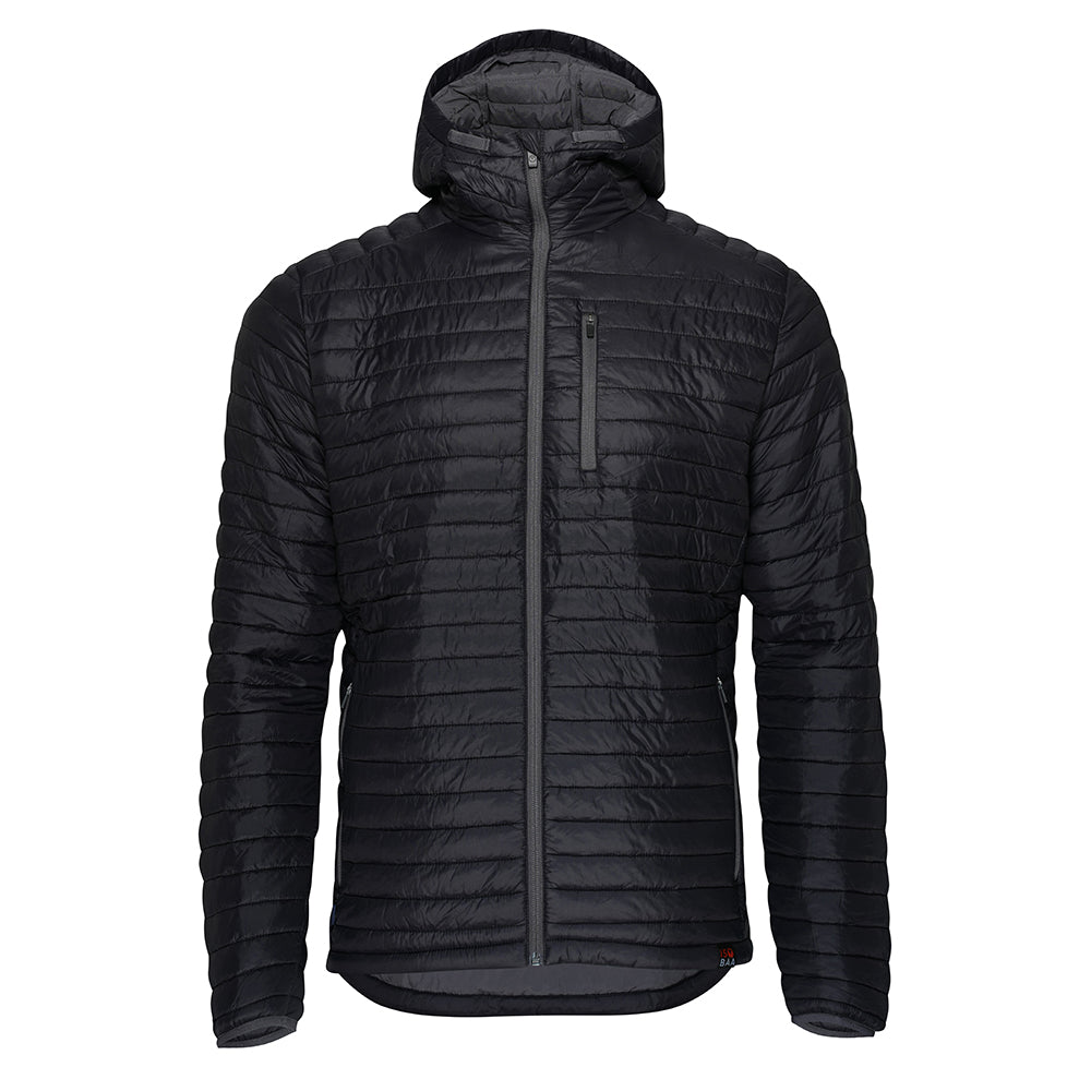 Mens Merino Wool Insulated Jacket (Black/Smoke) | Isobaa