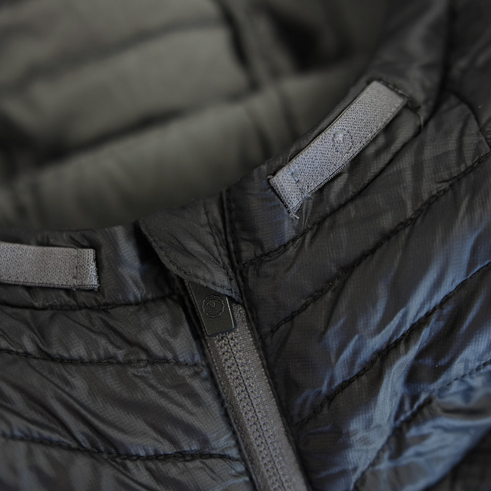 Isobaa Mens Merino Wool Insulated Jacket (Black/Smoke)