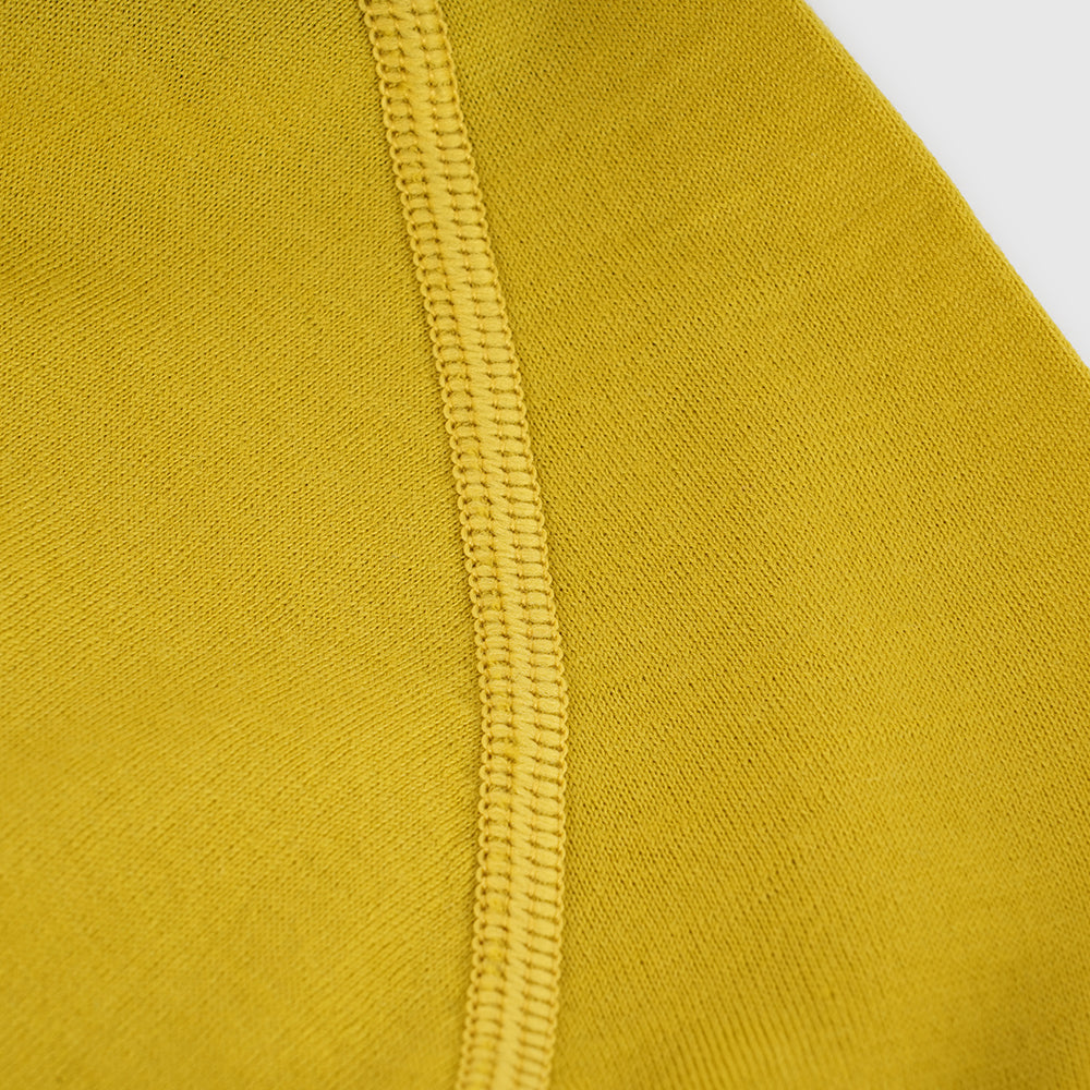 Mens Merino 200 Long Sleeve Zip Neck (Lime/Smoke)