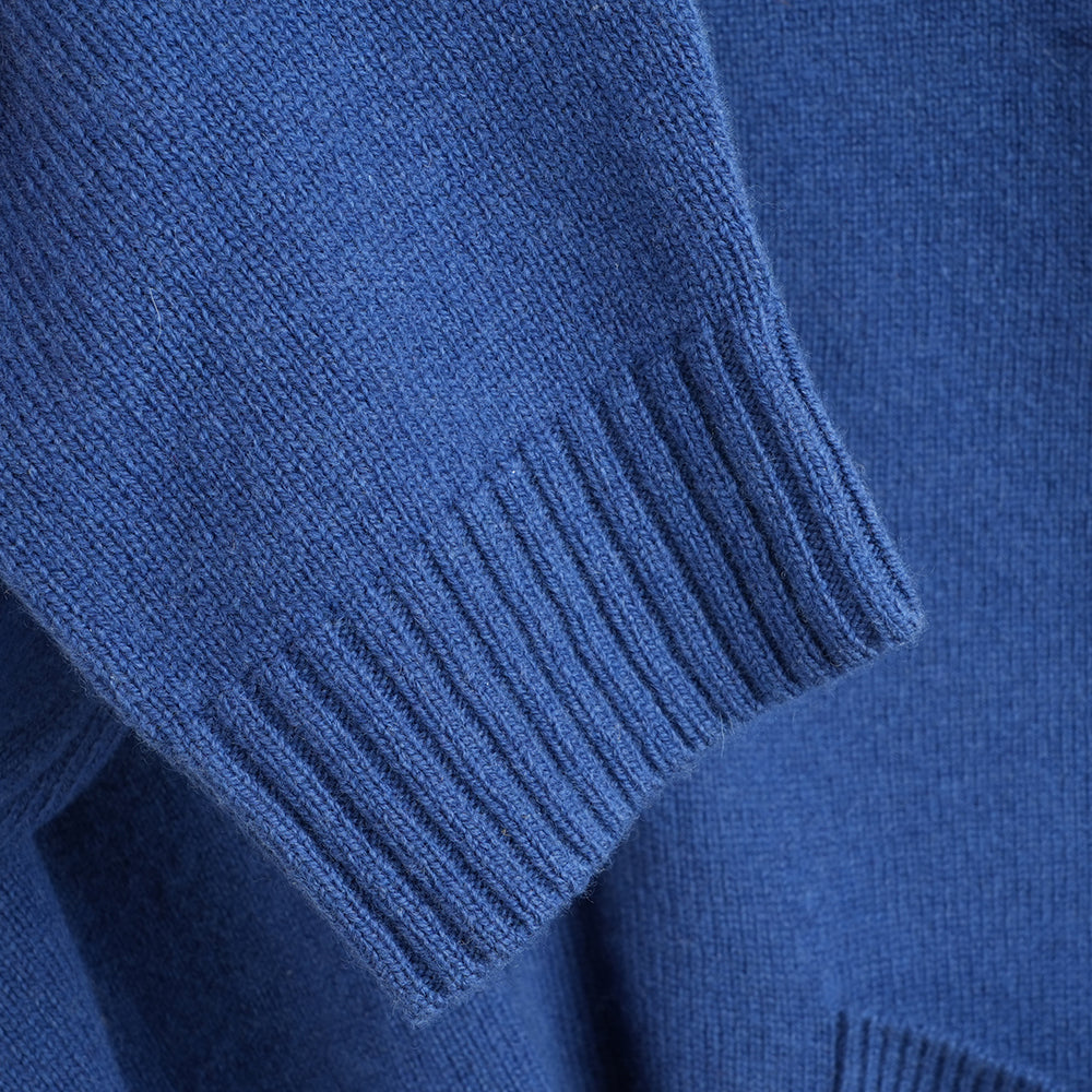 Mens Rove Merino Cardigan (Denim)