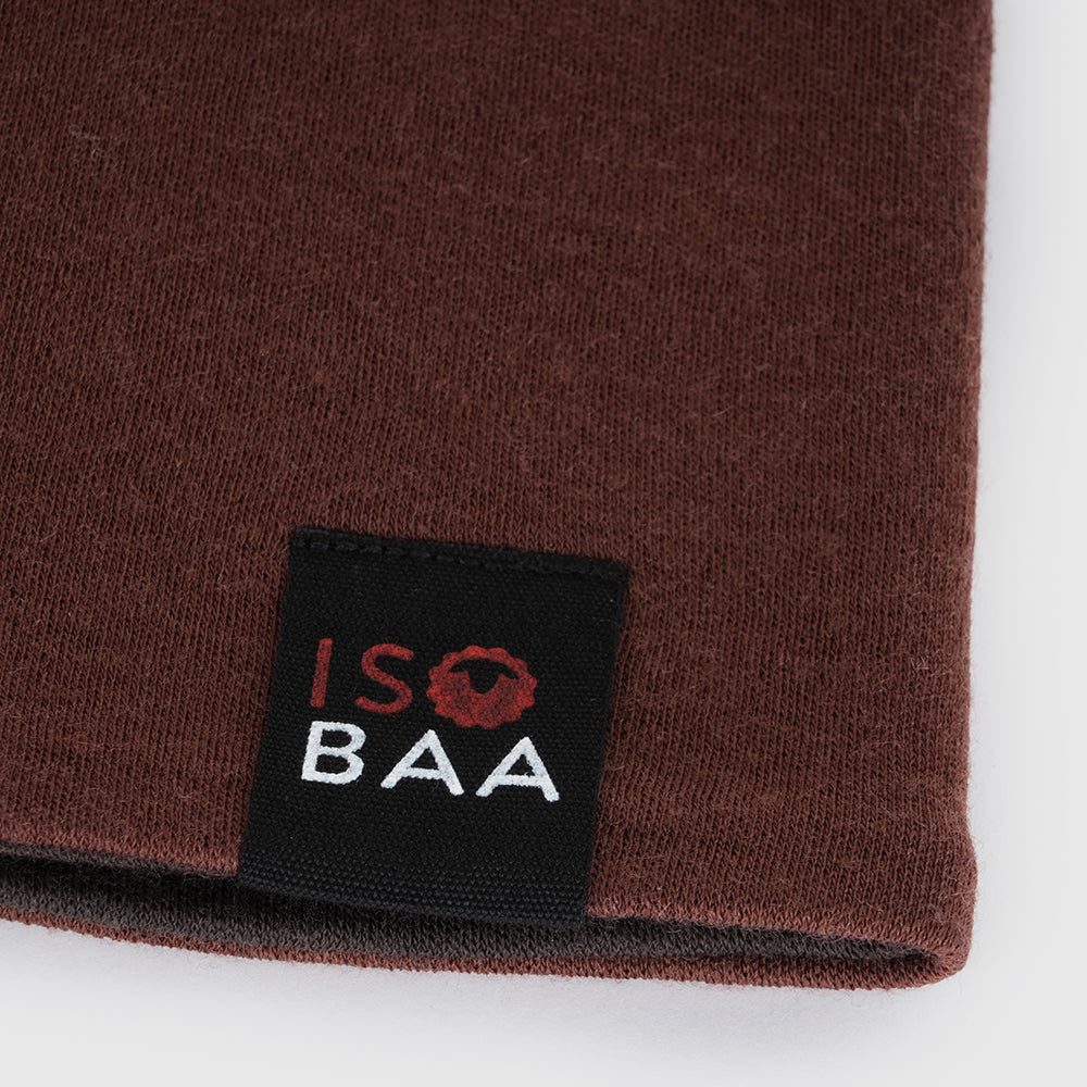 Merino 230 Beanie (Brown Stone)