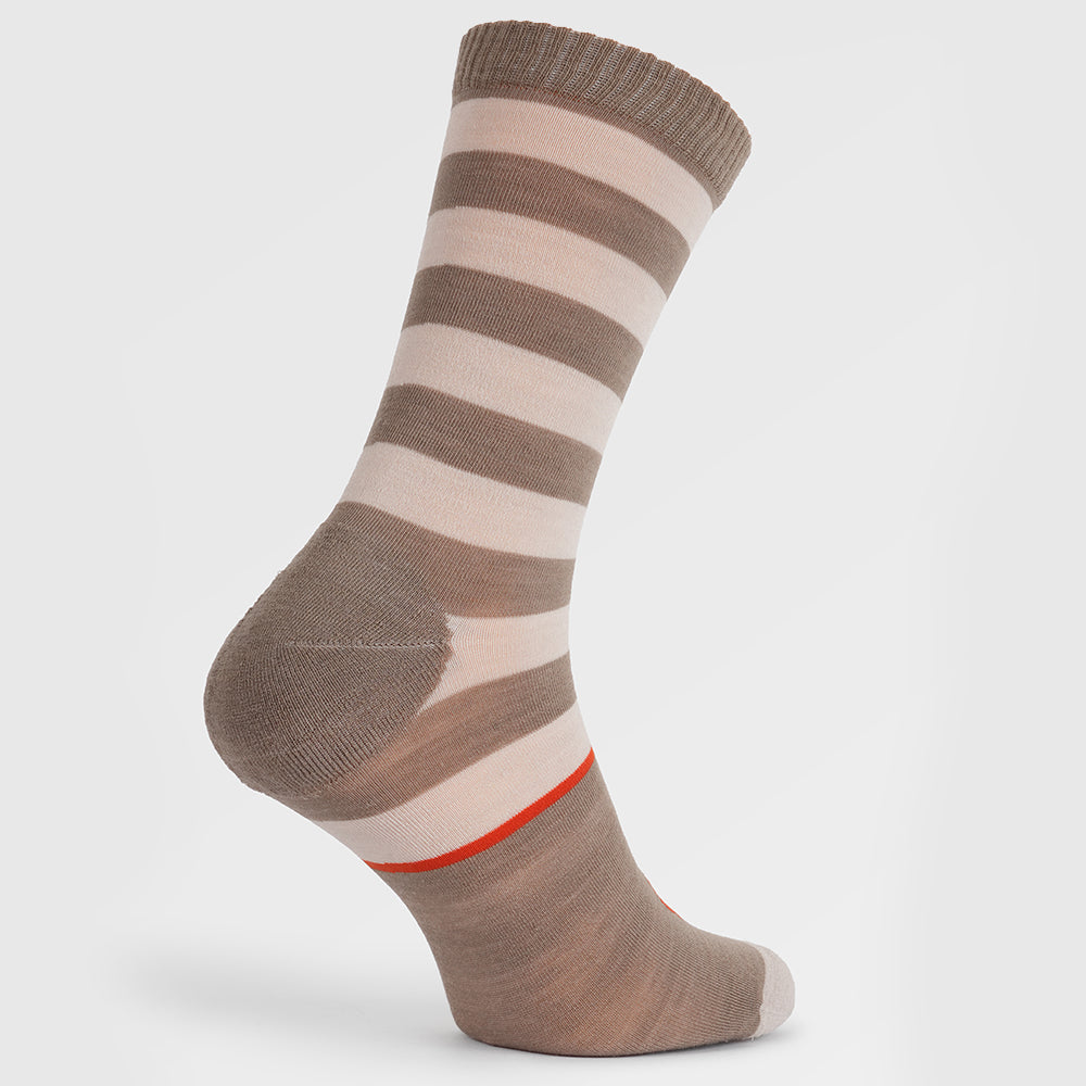 Merino Blend Everyday Socks (3 Pack - Truffle/Jute)