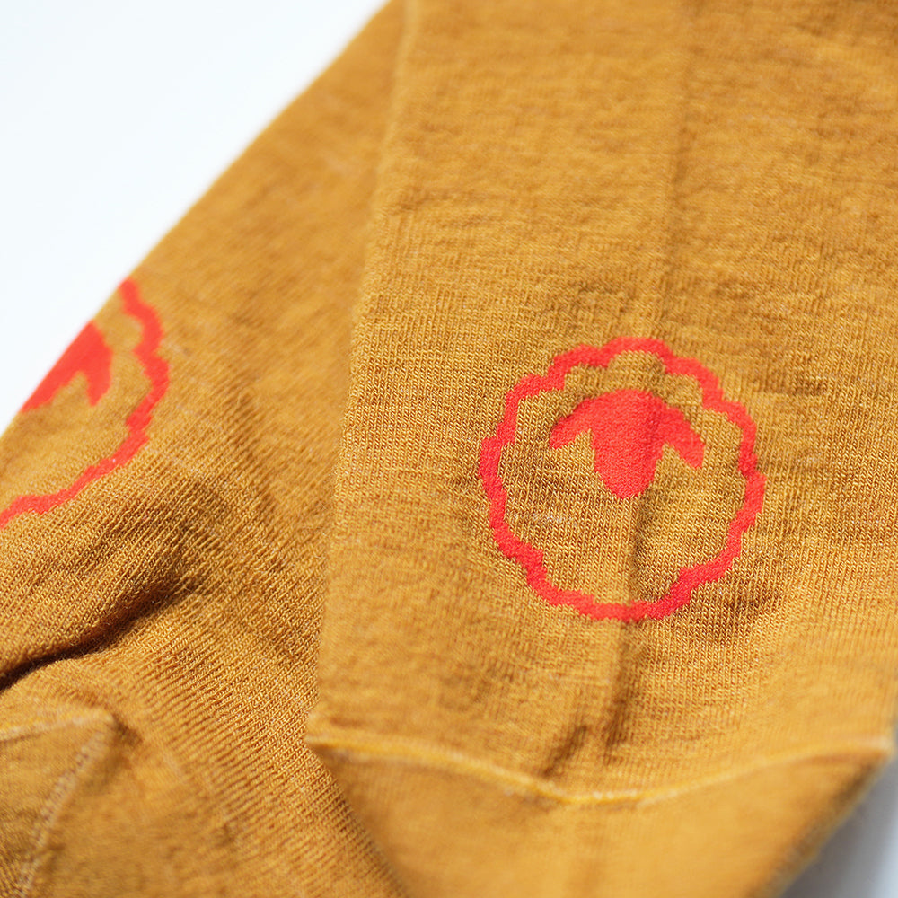 Merino Blend Everyday Socks (3 Pack - Mustard)