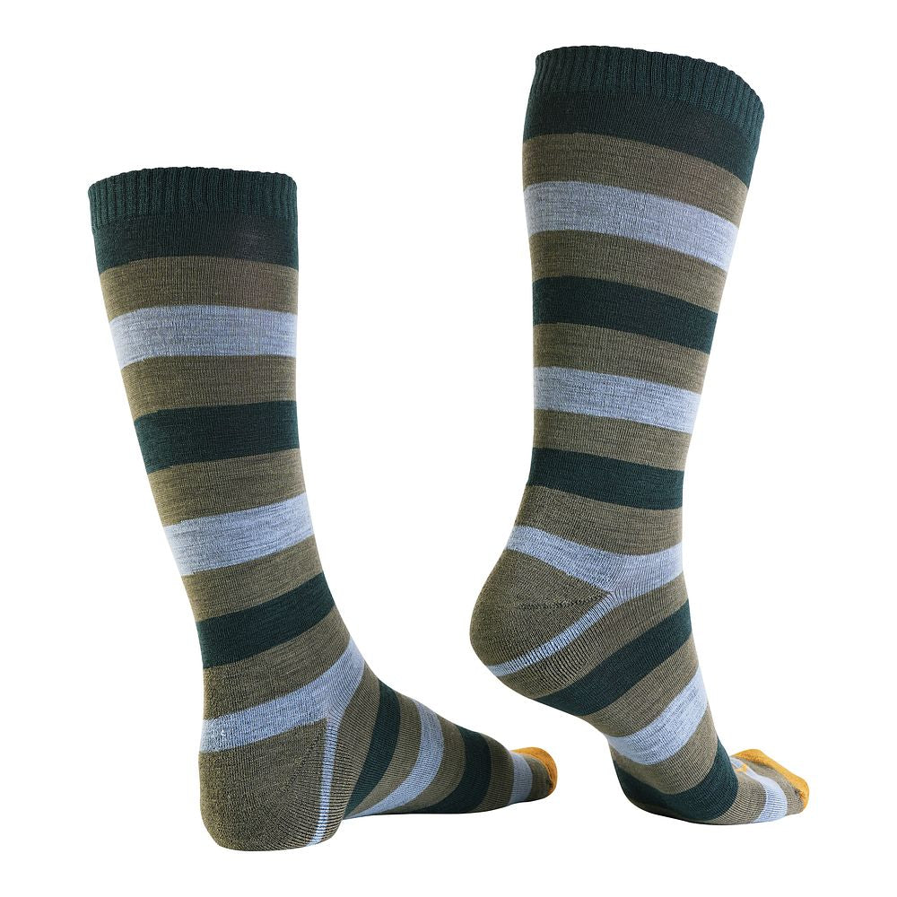 Merino Blend Everyday Socks (3 Pack - Olive/Forest/Agave/Spice)