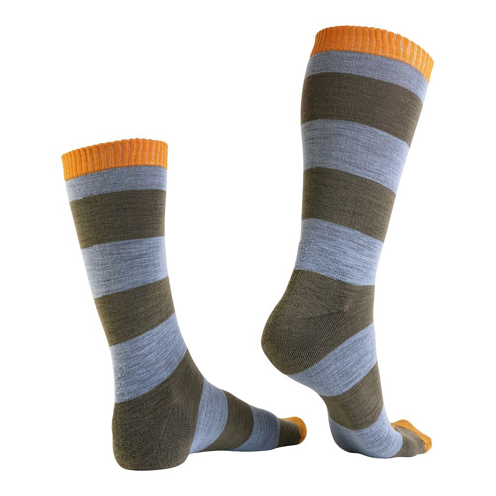 Merino Blend Everyday Socks (3 Pack - Olive/Forest/Agave/Spice)