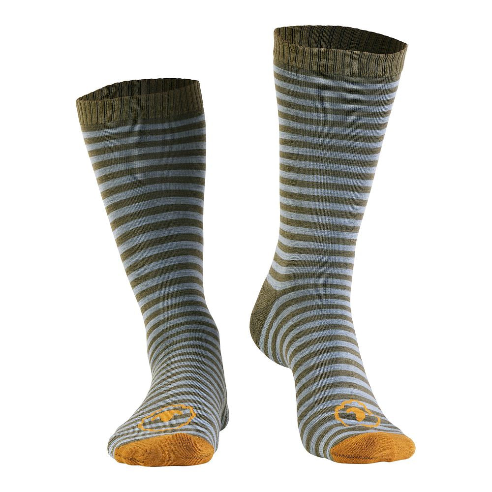 Merino Blend Everyday Socks (3 Pack - Olive/Forest/Agave/Spice)