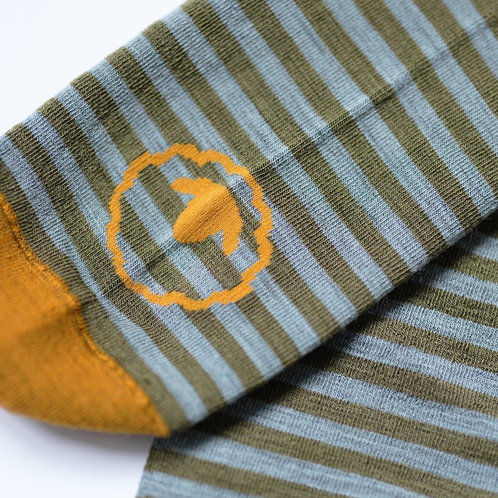 Merino Blend Everyday Socks (3 Pack - Olive/Forest/Agave/Spice)