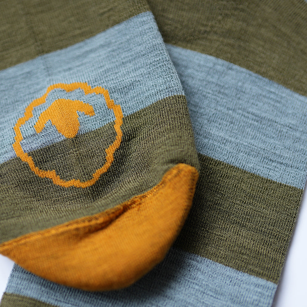 Merino Blend Everyday Socks (3 Pack - Olive/Forest/Agave/Spice)
