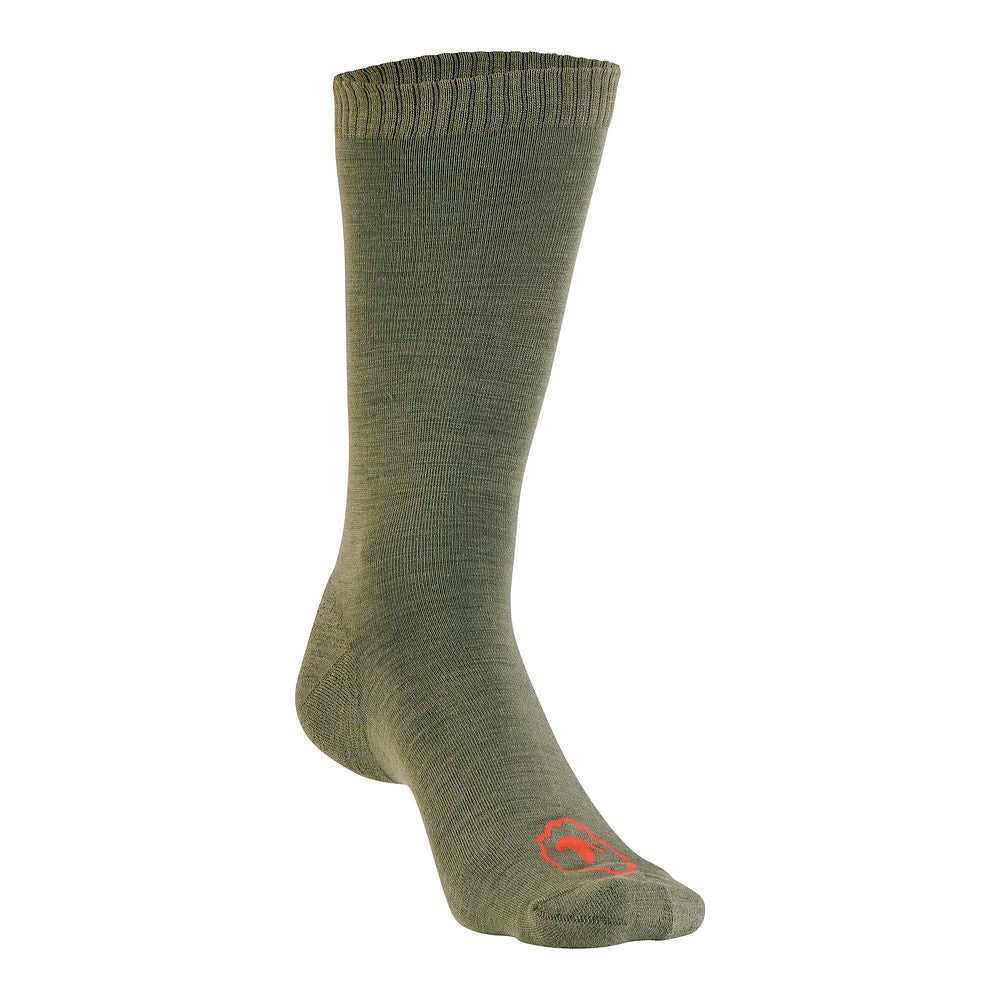 Merino Blend Everyday Socks (3 Pack - Olive Melange)