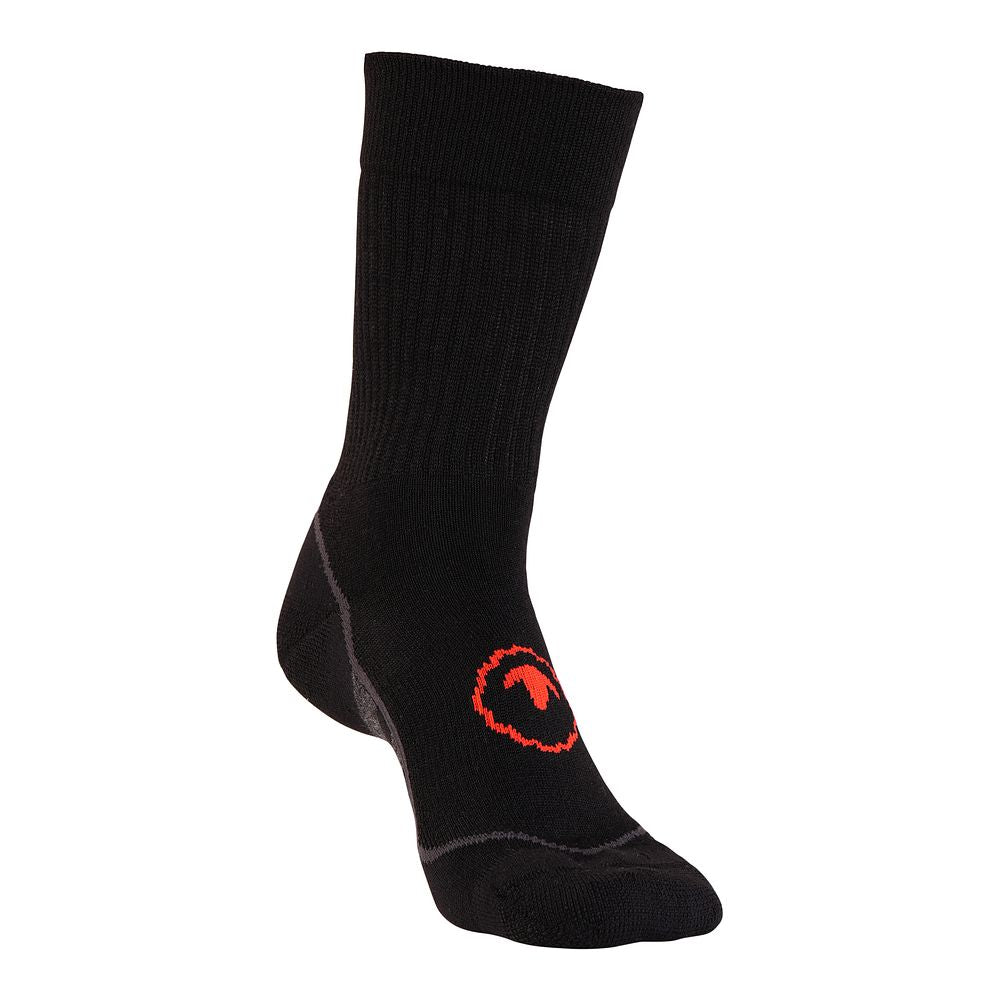 Merino Blend Hiking Socks (3 Pack - Black/Smoke Melange)
