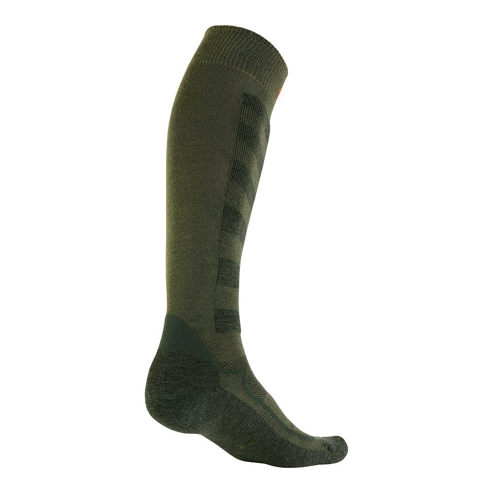 Merino Blend Ski Socks (Olive/Forest)