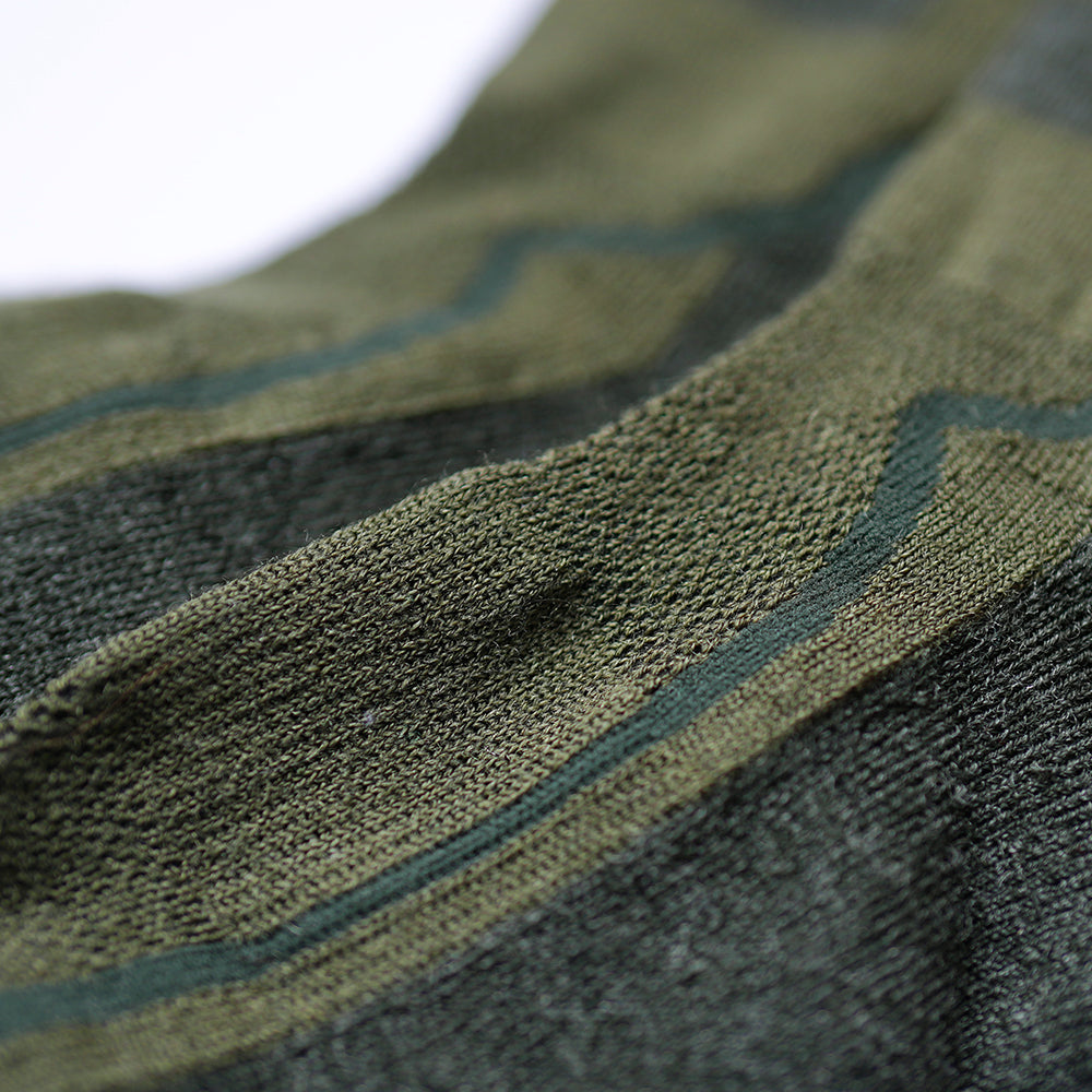 Merino Blend Ski Socks (Olive/Forest)