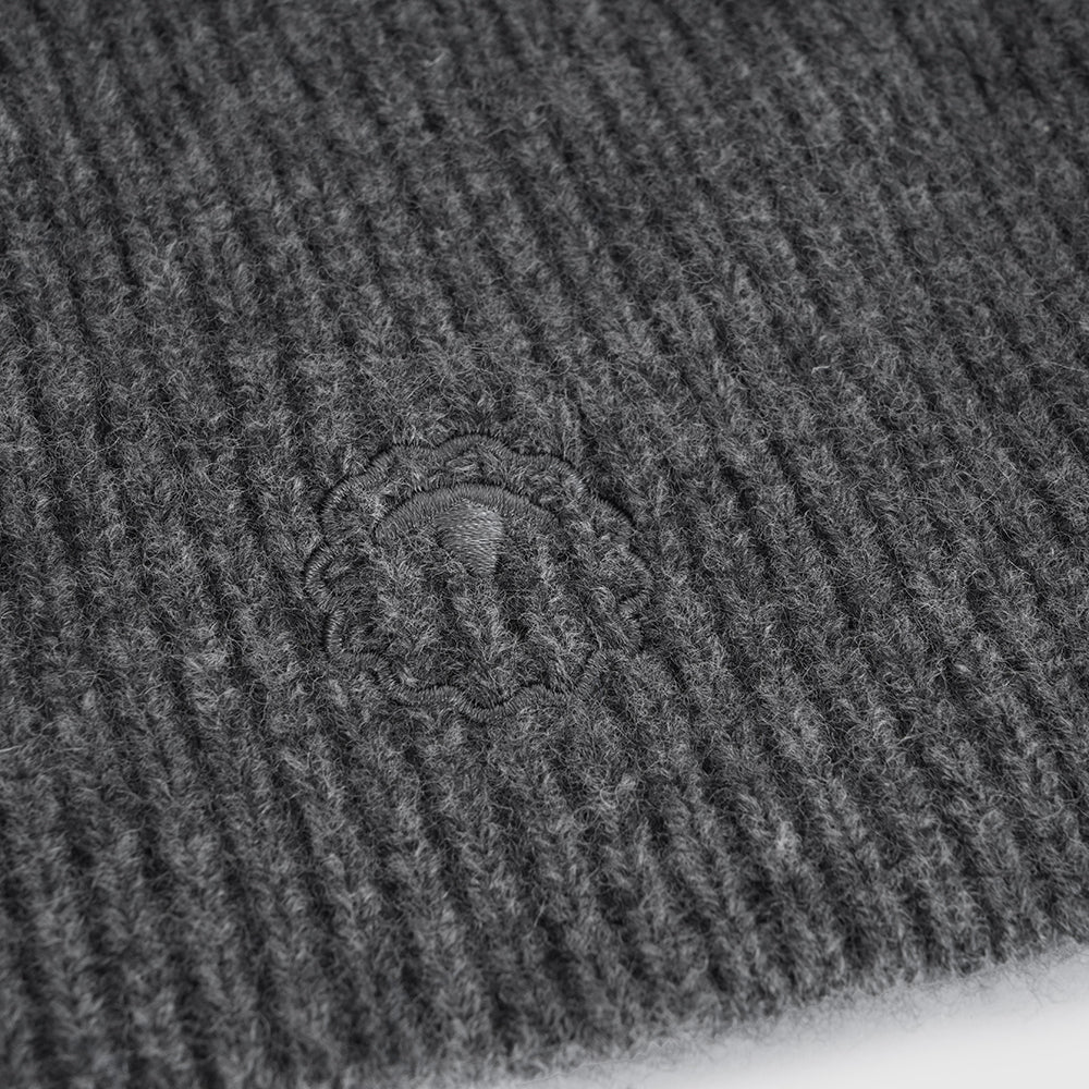 Merino Knitted Hood (Smoke)