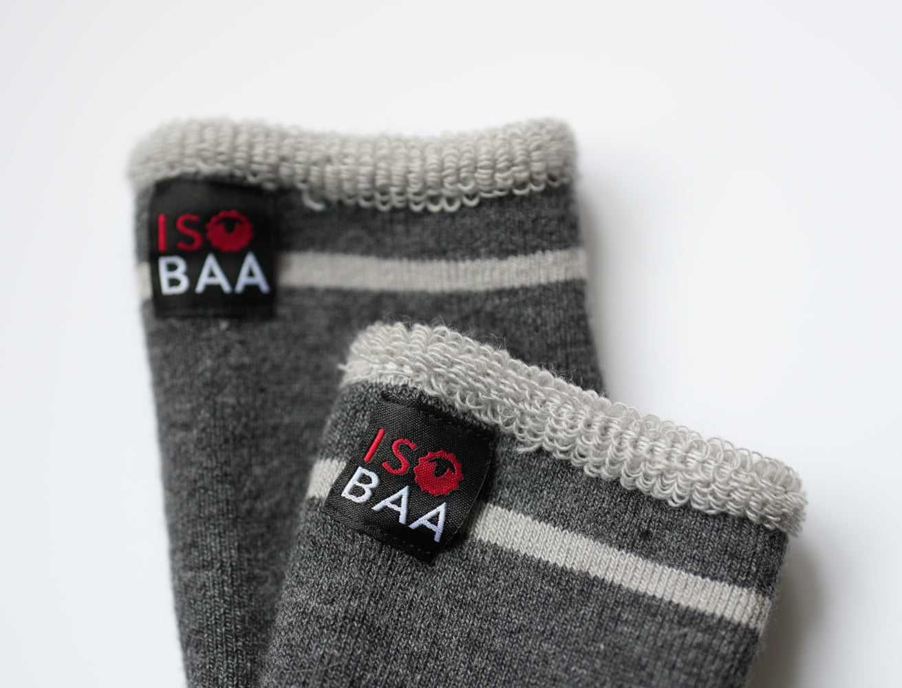 Merino Slipper Socks (Smoke)