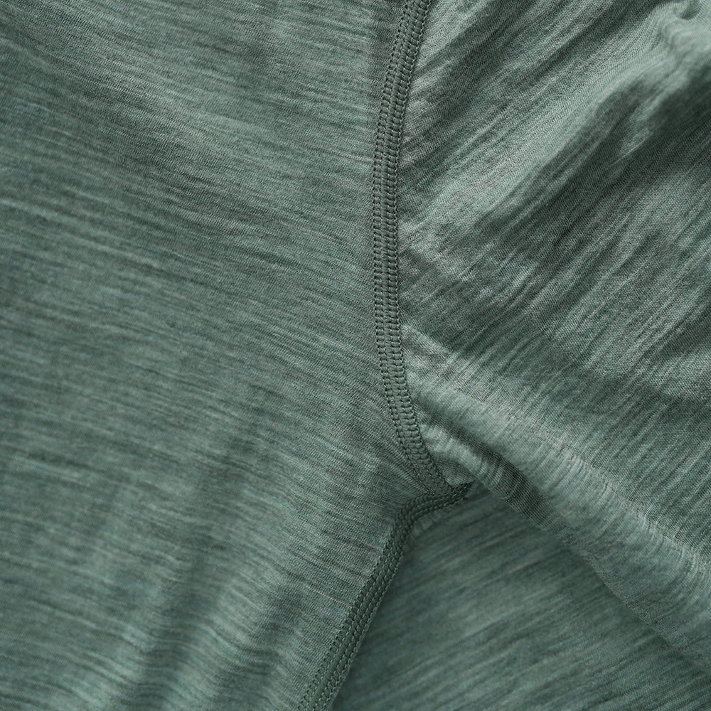 Womens 120 Ultrafine LS Crew (Agave)