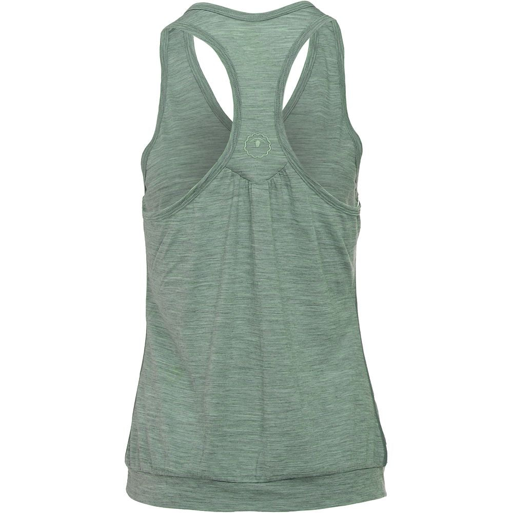 Womens 120 Ultrafine Racer Vest (Agave)