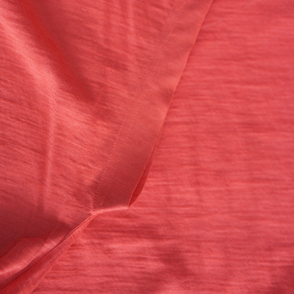 Womens 120 Ultrafine SS Scoop Top (Coral)