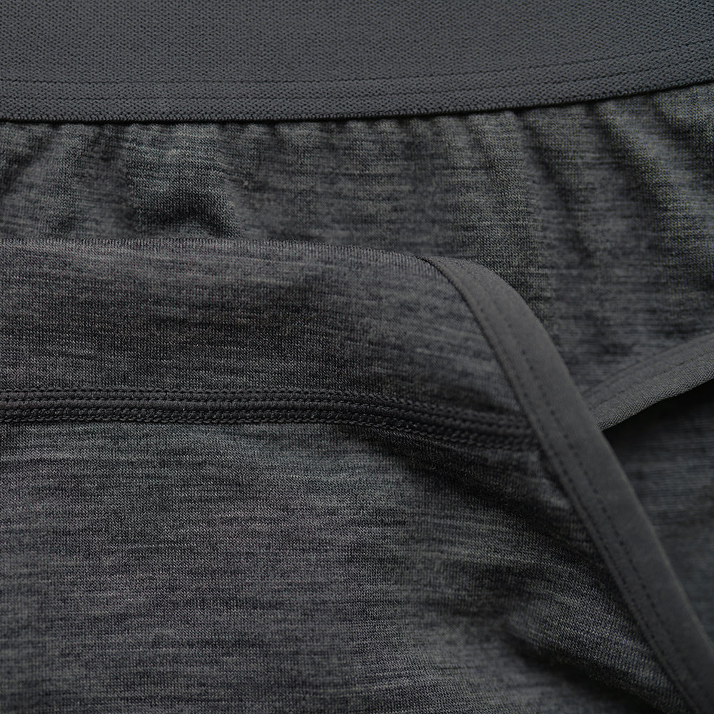 Womens 160 Bikini Knickers (Smoke Melange)