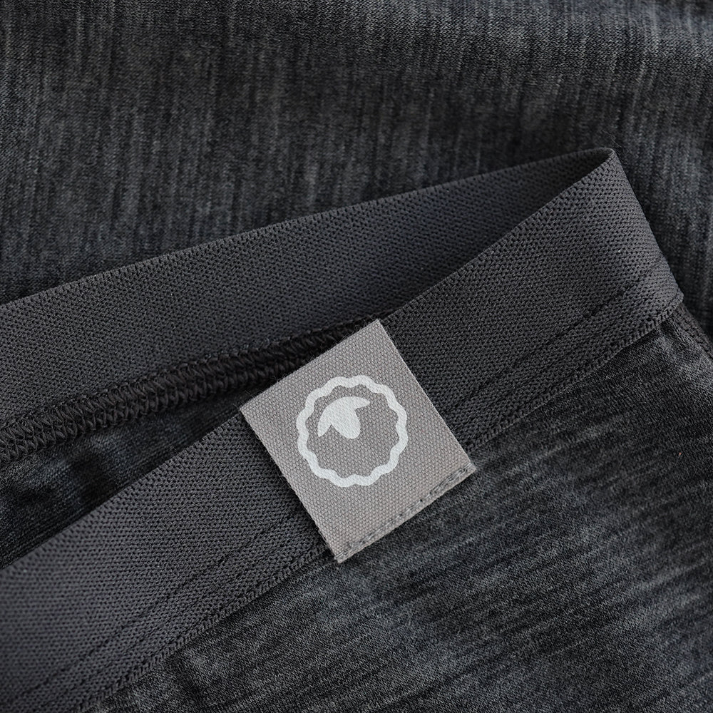 Womens Merino Blend 160 Hipster Knickers (Smoke Melange)