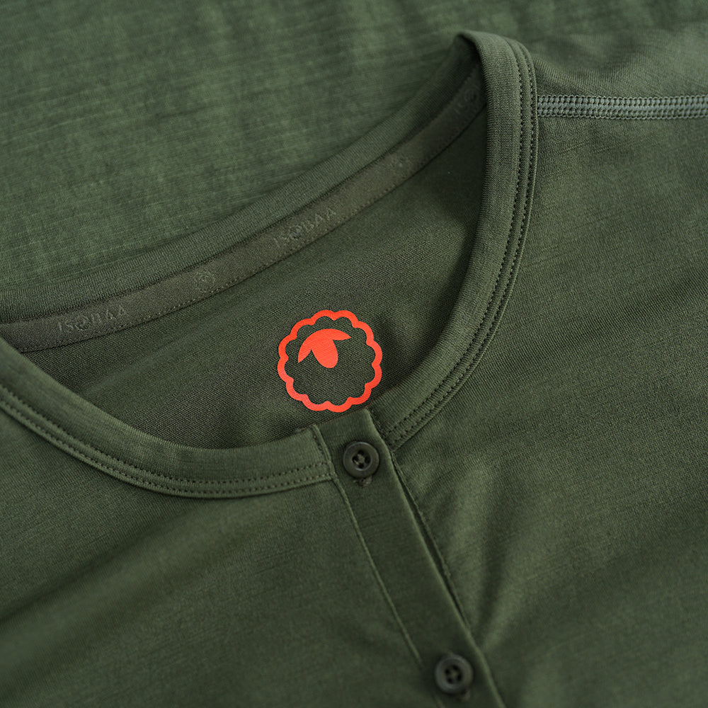 Womens 180 SS Hiking Top (Olive)