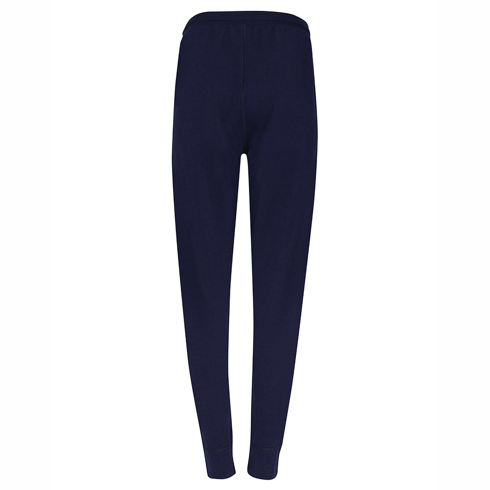 Isobaa Womens Merino 260 Lounge Cuffed Joggers (Navy/Smoke)